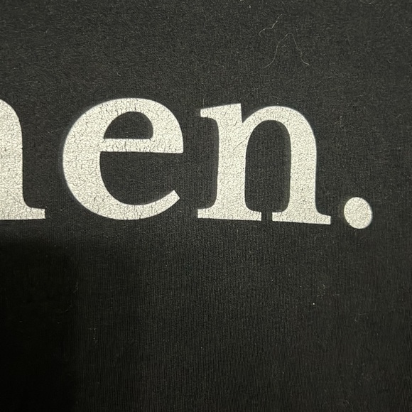 Graphic Men’s Large T-shirt “amen” - Picture 4 of 4